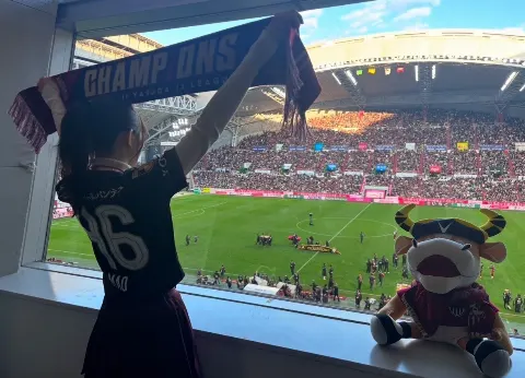 五百城 茉央｜ヴィッセル神戸J1リーグ2連覇おめでとうございます⚽️  五百城茉央  #きっきのにっき（2024-12-09）｜3枚目