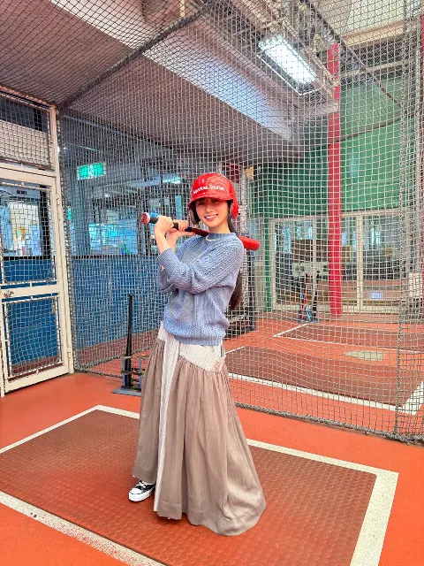 川﨑 桜｜週刊少年サンデー！よろしくお願いします💐⚾️ 川﨑桜（2025-04-09）｜2枚目