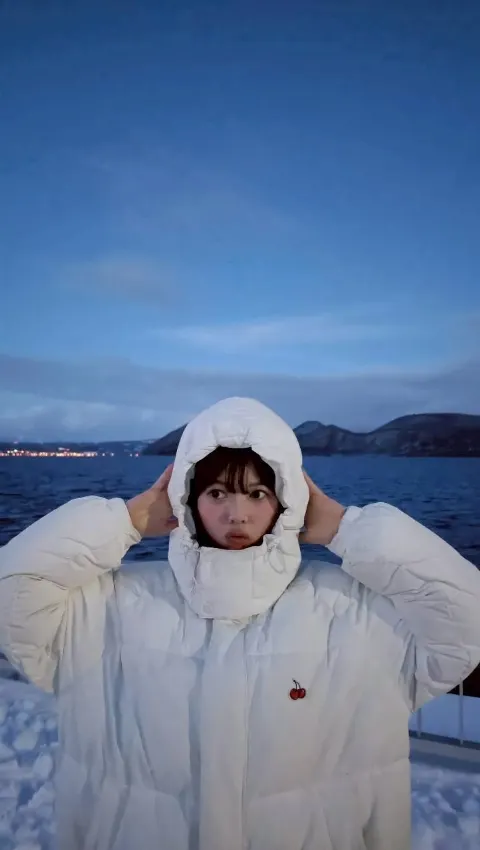 長嶋 凛桜｜雪だるま ならぬ りおだるま      #りおたんの満開ブログ（2026-01-13）｜2枚目