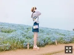 川後 陽菜｜ネモフィラの丘＊（2017-05-20）｜8枚目