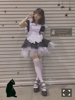 川後 陽菜｜#地味ハロウィン #コスプレ #にゃんこスター #映画 #化物語 #BiSH （2017-10-30）