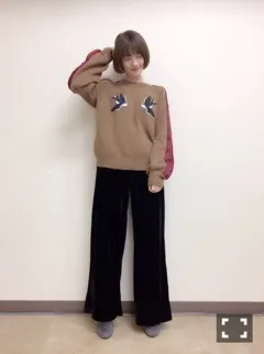 中田 花奈｜16th幕張個別レポカナ？1414（2017-01-22）｜2枚目