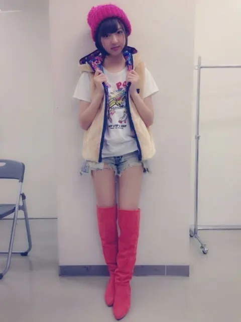 和田 まあや｜アイムsorryヒゲソーリー( ←メイクさんが考えてくれましたw)（2014-10-01）｜11枚目