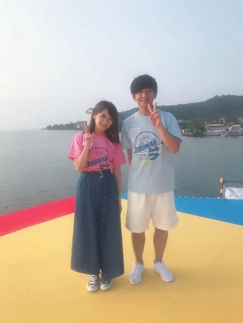 秋元 真夏｜#鳥人間コンテスト ヽ(｡･ω･｡)ﾉ592（2019-07-29）｜2枚目
