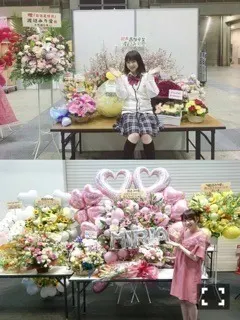 渡辺 みり愛｜夜桜（2018-03-22）｜2枚目
