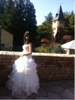 斉藤 優里｜ お姫様になっちったなっちた。ねぇねぇ可愛い？♡（2012-12-13）