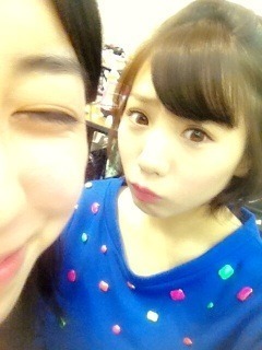 能條 愛未｜ 「能條の日常」京都握手会だったーなあ。おら楽しかっただべさー。あ、ちはるおめっとさん。（2013-02-18）