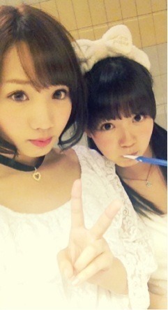 能條 愛未｜ 「能條の日常」ちょっちょおらちょ。ちょーかー。いま流行りらしいぜ～。りょ！（2013-04-15）｜5枚目
