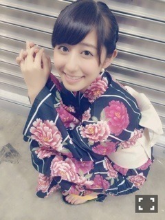 斎藤 ちはる｜浴衣(´>∀<｀)ゝ（2014-08-03）