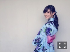 斎藤 ちはる｜握手会！赤と青がテ ーマ。(´>∀<｀)ゝ（2015-08-02）｜5枚目