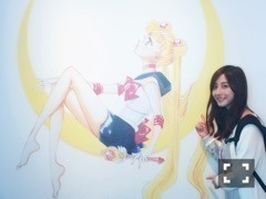 斎藤 ちはる｜変わらずに好きなもの。セーラームーン展へ。(´>∀<｀)ゝ（2016-06-24）｜2枚目