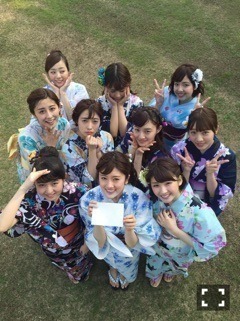 斎藤 ちはる｜浴衣のオフショットと、質問募集！(´>∀<｀)ゝ（2016-07-26）｜2枚目