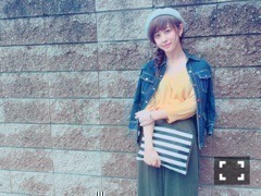 斎藤 ちはる｜赤黄色の(´>∀<｀)ゝ（2016-09-27）｜11枚目