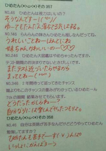 中元 日芽香｜ひめたん(*>ω<*)そ の398（2014-01-21）｜14枚目