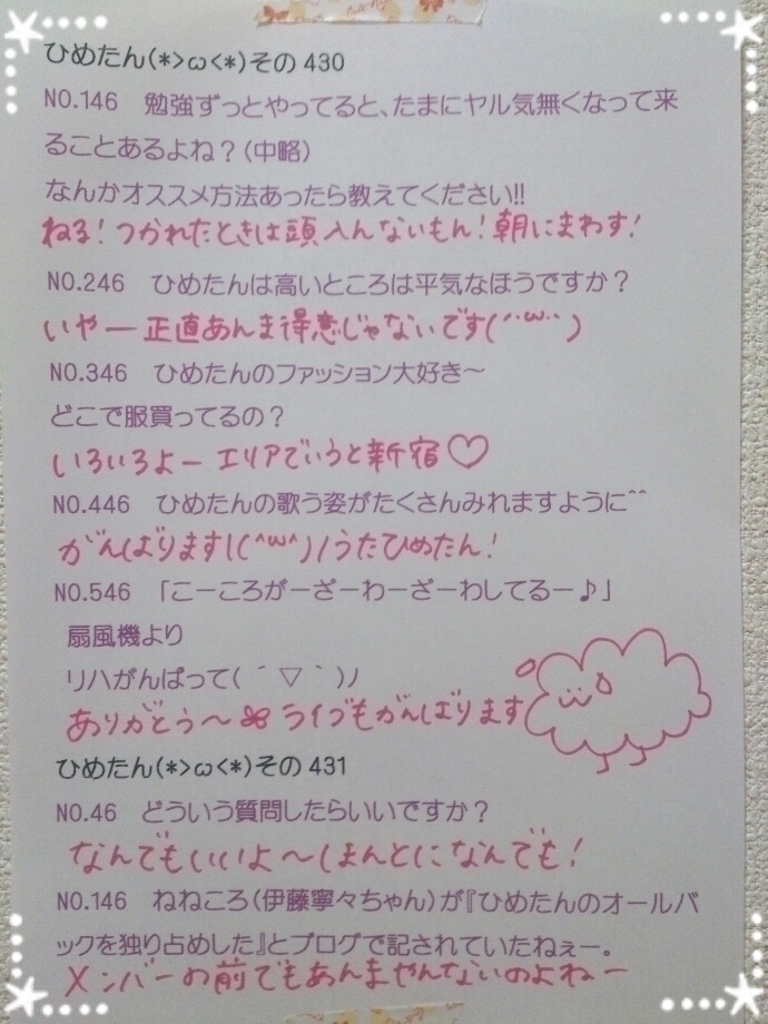 中元 日芽香｜ひめたん-OoO-その470（2014-08-17）｜15枚目