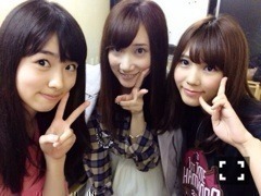 川後 陽菜｜観にきて下さってい た方々とー(｡> <)ﾉ（2014-10-16）｜5枚目