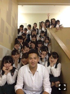川後 陽菜｜観にきて下さってい た方々とー(｡> <)ﾉ（2014-10-16）｜6枚目