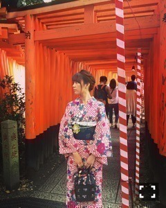 川後 陽菜｜浴衣で、京の都散歩でカワGoは経験値3あげる(黙（2016-07-26）｜3枚目
