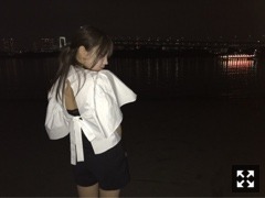 川後 陽菜｜夜の海は寂しく好きなものをより深く好きになる（2017-05-30）｜4枚目