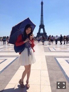 高山 一実｜（´-`）.｡oO(かずみ ん×paris（2014-07-06）｜8枚目