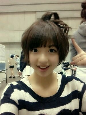 和田 まあや｜ヘアーメイクさんにいじられるま ぁやです......(*_*)(*^^*)（2013-02-28）｜14枚目