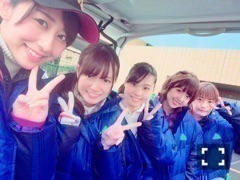 和田 まあや｜広島チームの楽屋は とっても楽しくわち ゃわちゃとしており ますよ( ˶ˆ꒳ˆ˵ )（2016-03-27）｜7枚目