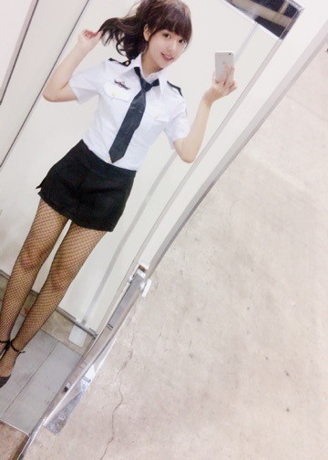 和田 まあや｜あの時は短すぎて膝掛けしてたけど...でも本当はこんなコスプレでした〜！（2016-10-28）｜11枚目