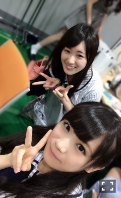 秋元 真夏｜左にななみん右にい こたん(((っ･ω･)っ277（2014-08-15）｜2枚目