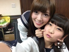 秋元 真夏｜舞台挨拶ヽ(｡･ω･ )ﾉﾞ301（2014-11-11）｜3枚目
