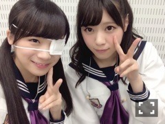 秋元 真夏｜眼帯少女(・ω□)321（2015-01-27）｜9枚目