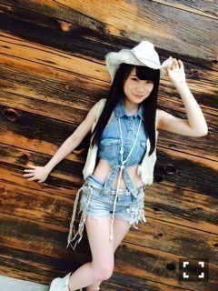 秋元 真夏｜まなひめヽ(｡･ω･ ｡)ﾉ359（2015-07-19）｜5枚目