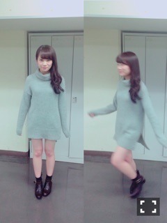 秋元 真夏｜穿いて...(´｡･o･ ｡`)395（2015-12-19）｜2枚目