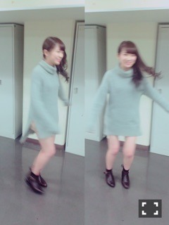 秋元 真夏｜穿いて...(´｡･o･ ｡`)395（2015-12-19）｜4枚目