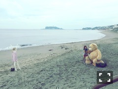 秋元 真夏｜くまったんとまなったんヽ(｡･ω･｡) ﾉ500（2017-03-26）｜3枚目
