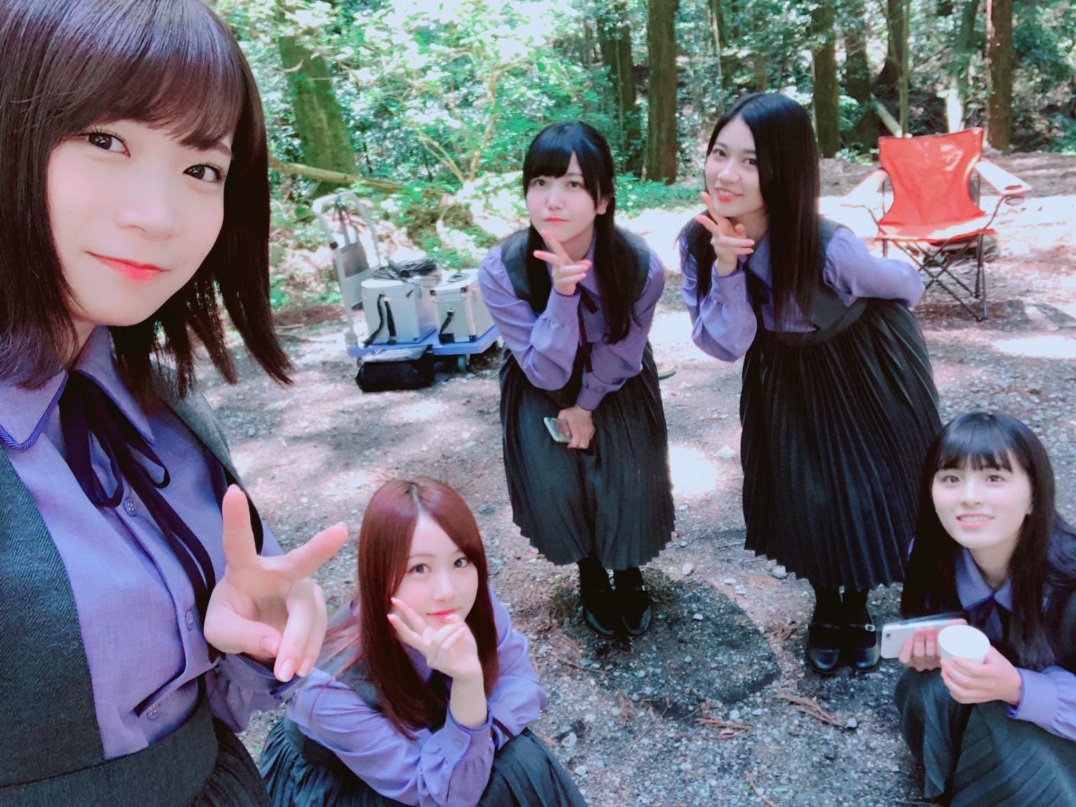 秋元 真夏｜#ザンビ ヽ(｡･ω･｡)ﾉ576（2019-01-23）｜2枚目