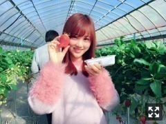星野みなみ｜スキーと苺狩り（2018-03-20）｜4枚目