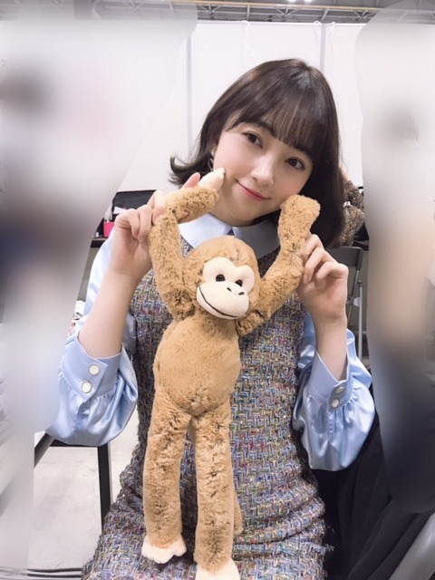堀 未央奈｜温泉に入るお猿さん（2019-02-18）｜2枚目