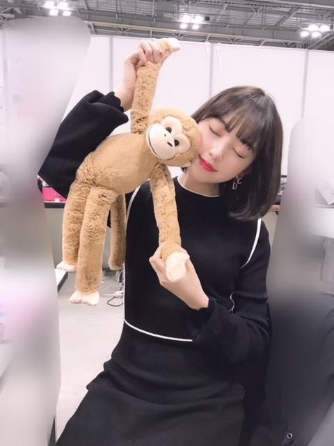 堀 未央奈｜温泉に入るお猿さん（2019-02-18）｜4枚目