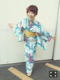 衛藤 美彩｜浴衣、始めました（2015-07-31）｜2枚目