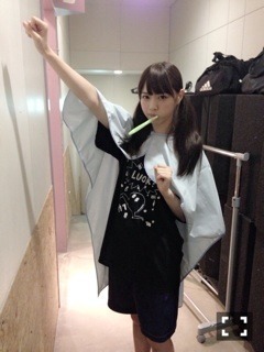 西野 七瀬｜充電器を無くした（2013-08-29）