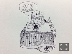 西野 七瀬｜第一食（2014-11-25）｜3枚目