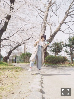 山崎 怜奈｜凛々しい犬（2018-04-15）