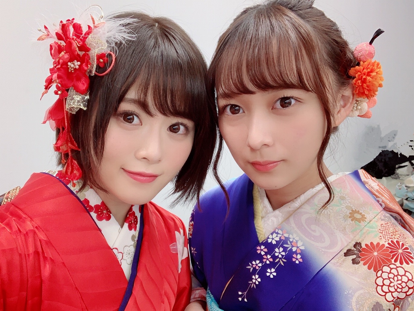 山崎 怜奈｜赤と青（2018-12-27）｜2枚目