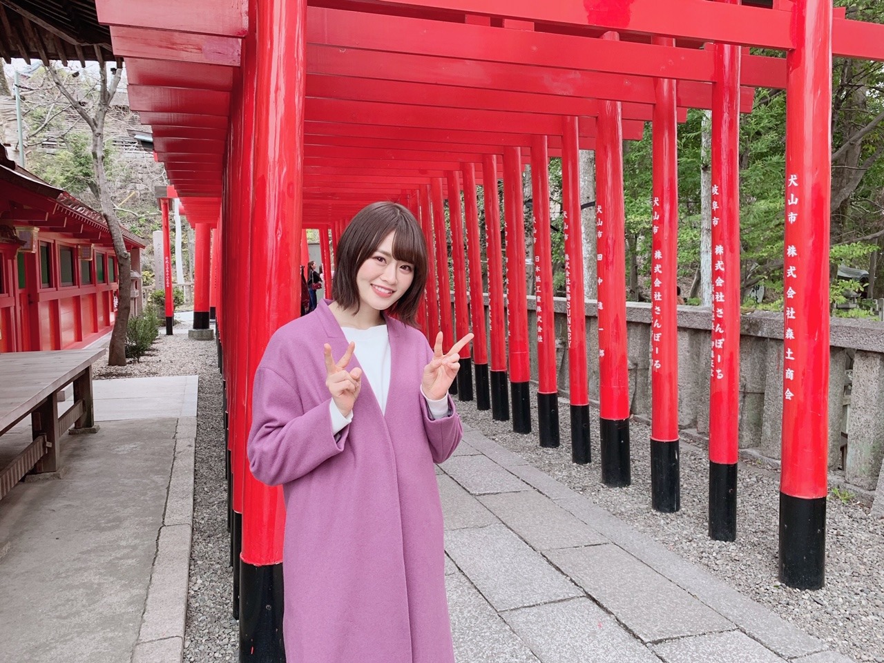 山崎 怜奈｜犬山城（2019-03-25）｜3枚目