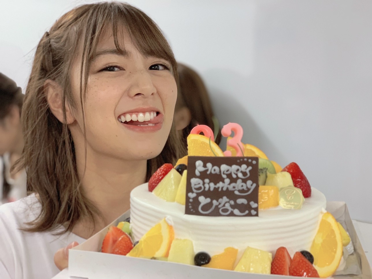 山崎 怜奈｜クリーム付いちゃうよね、分かる分かる（2019-07-23）｜2枚目