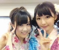 井上 小百合｜ヽ(｡･ω･｡) 浴衣ー（2013-08-14）｜4枚目