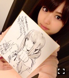 松村 沙友理｜似顔絵っ(o・・o)（2014-06-20）｜2枚目