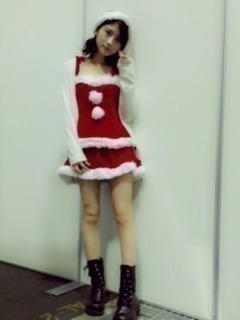 若月 佑美｜サンタクロースコスプレ*+,（2012-12-23）｜2枚目