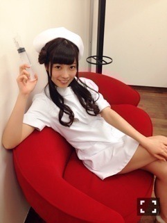 斉藤 優里｜このナース服の撮影 も熱っぴき（2014-04-09）