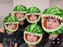 斉藤 優里｜大玉 小玉 黄色 でんすけ 種なしスイカ（2018-08-04）｜2枚目